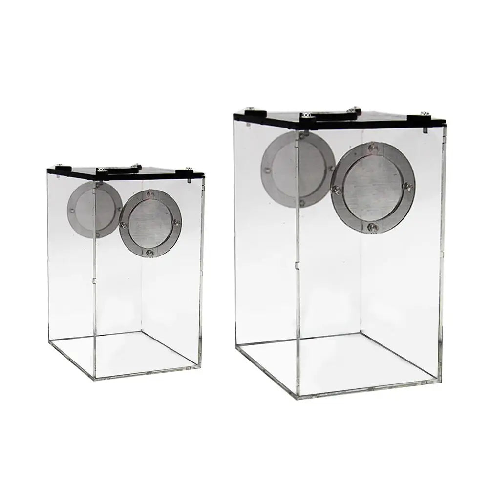 New Acrylic Terrarium Spider Breeding Box Reptile Feeding Box For Climbing Pet Terrarium Snake Spider Lizard Scorpion Centipede - Love Your Pet Life