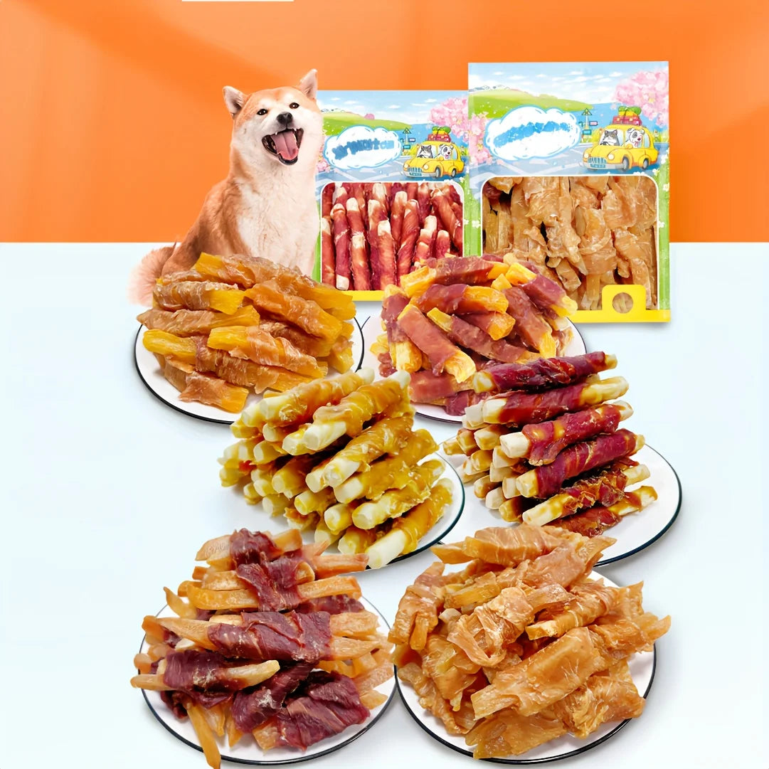 Chicken And Sweet Potato Dog Treats For Small, Medium, & Large Dog - Healthy, Easily Digestible, And High Protein Rew