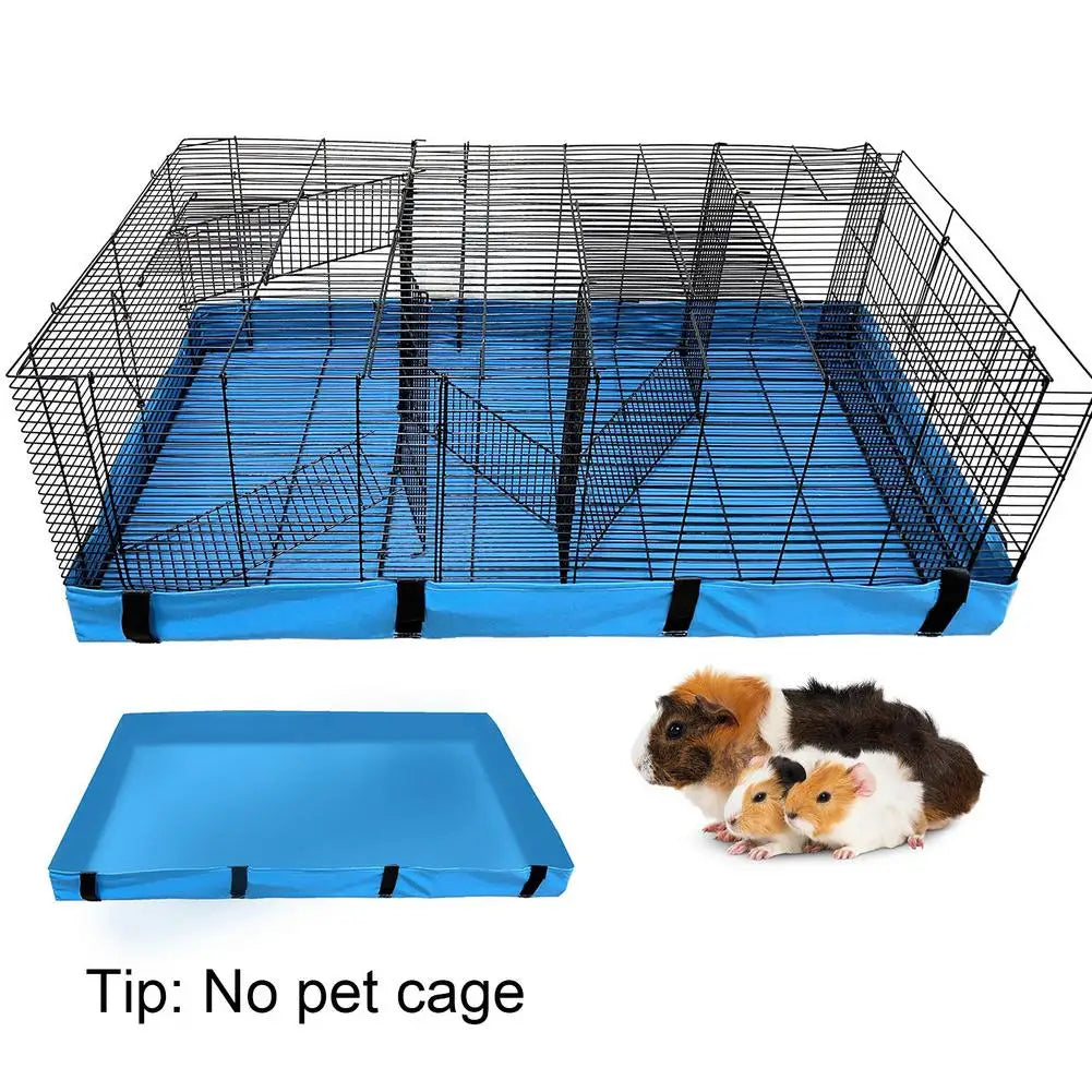 Guinea Pig Liner Cage Mat Absorbent Small Animal Cage Mat Pads Hamster Bunny Puppy Bedding Guinea Pig Cage Accessories Supplies