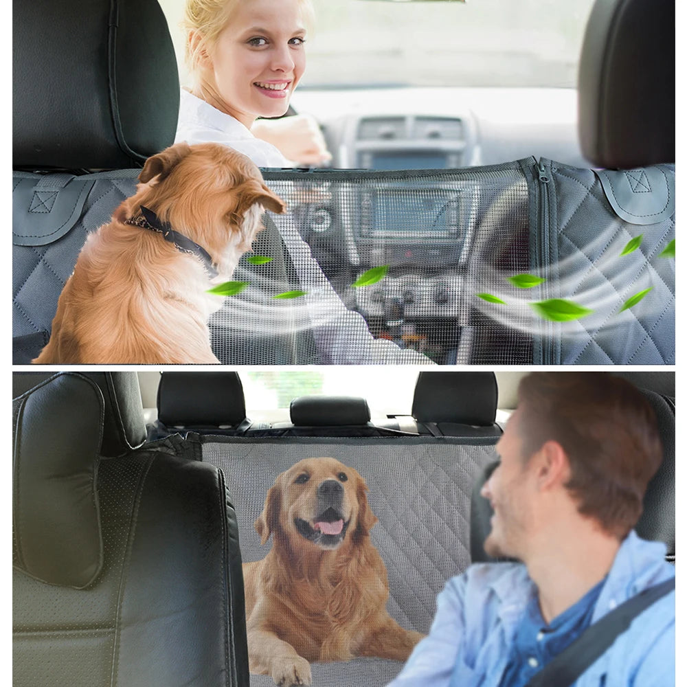 PETRAVEL Dog Car Seat Cover Waterproof Pet Travel Dog Carrier Hammock Car Rear Back Seat Protector Mat Safety Carrier For Dogs - Love Your Pet Life