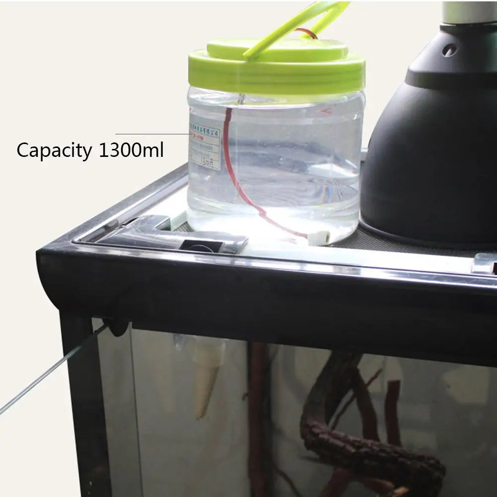 Chameleon Water Drinker Rainforest Cylinder Reptile Humidifier Flower Automatic Watering Sprinkler Dropshipping