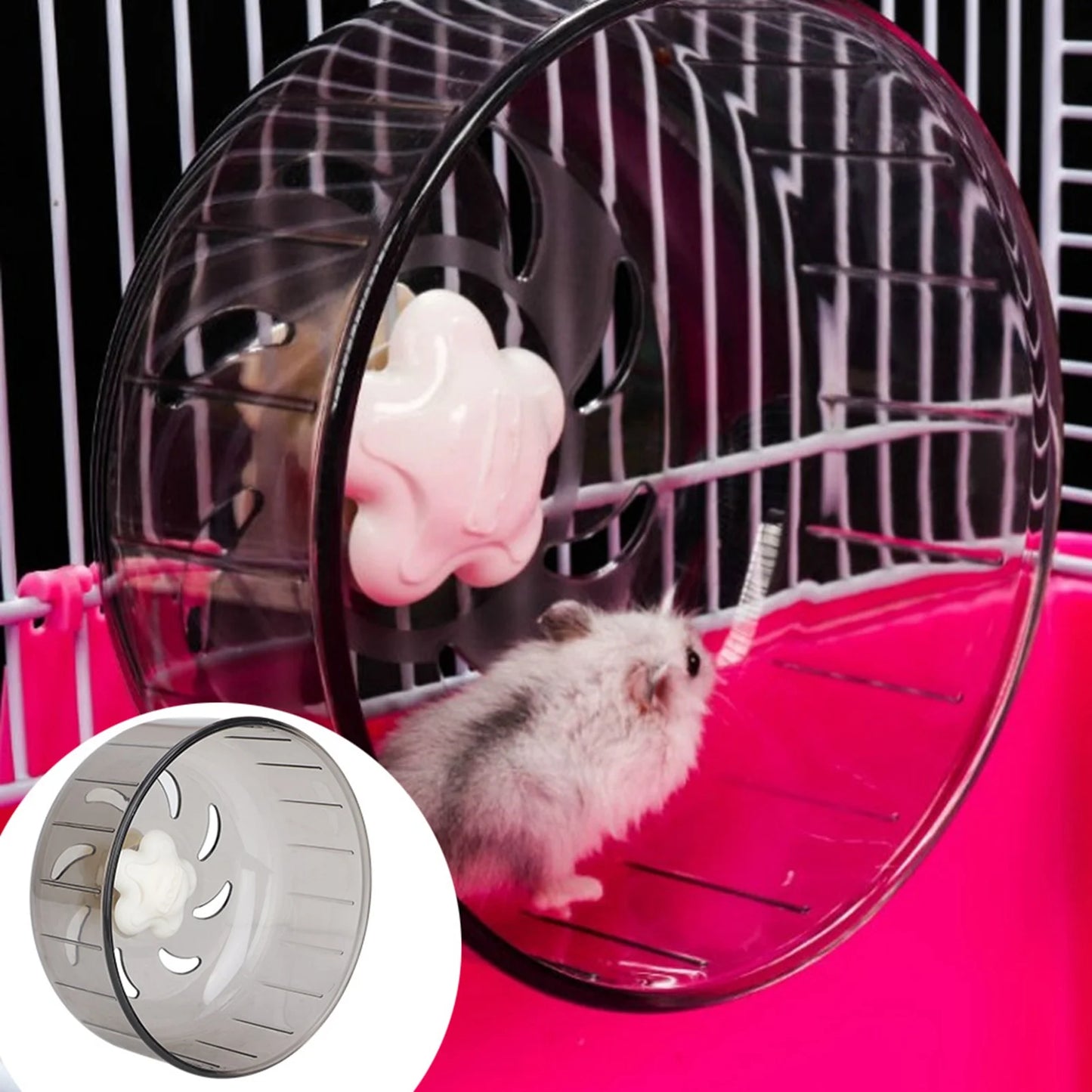 Hamster Running Disc   Silent Small Pet Rotatory Jogging Wheel Small Pets Sports Wheel s Hamster Cage Accessories