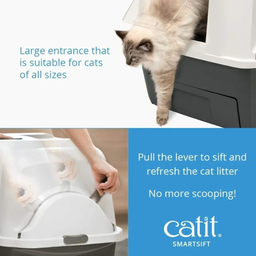 Smartsift Automatic Sifting Cat Litter Box Freight free