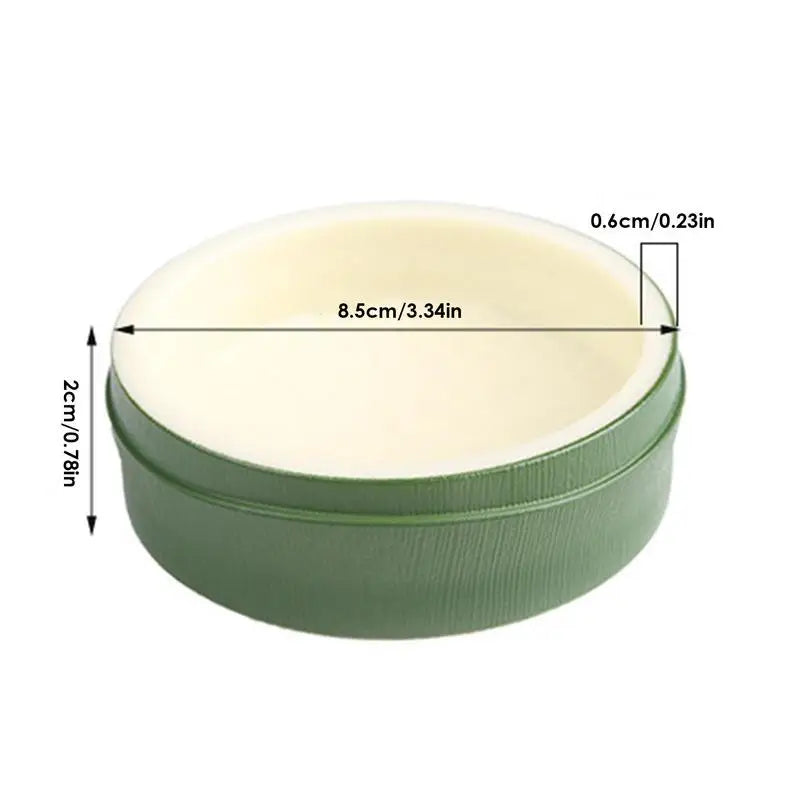 Reptile Water Dish Food Bowls Food Feeder Dish Plate For Drinking Reptile Food Water Bowl Plate Dish For Tortoise Hermit Crab