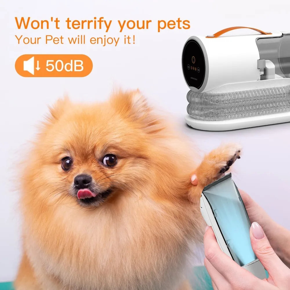 Dog Supplies 5 Pet Grooming Tools Hair Dryer for Dogs Quiet Puppy 12000Pa Strong Pet Grooming Vacuum PG100 Accessories Products - Love Your Pet Life