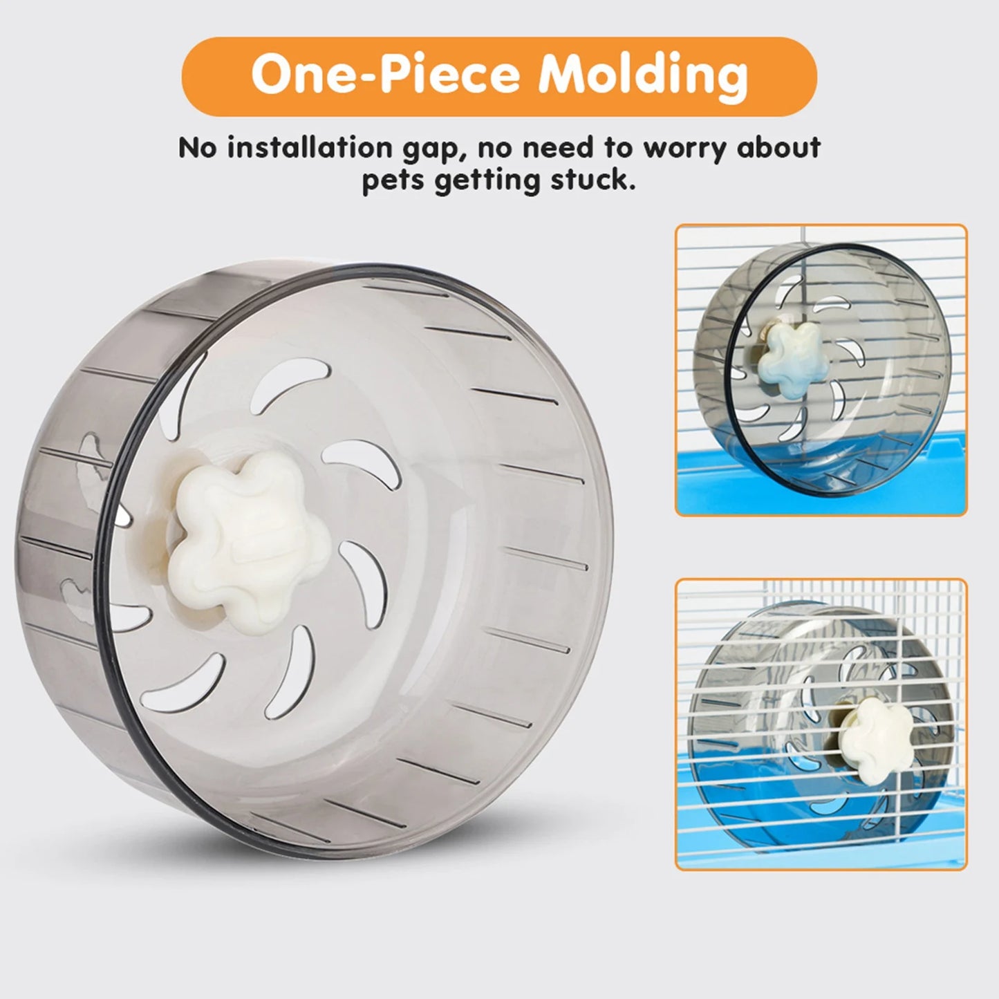 Hamster Running Disc   Silent Small Pet Rotatory Jogging Wheel Small Pets Sports Wheel s Hamster Cage Accessories