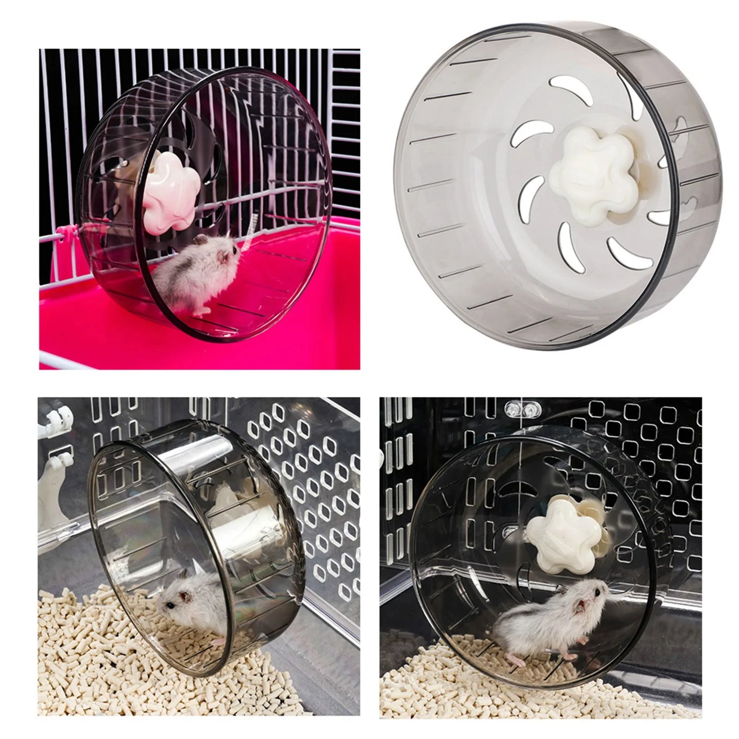 Hamster Running Disc   Silent Small Pet Rotatory Jogging Wheel Small Pets Sports Wheel s Hamster Cage Accessories