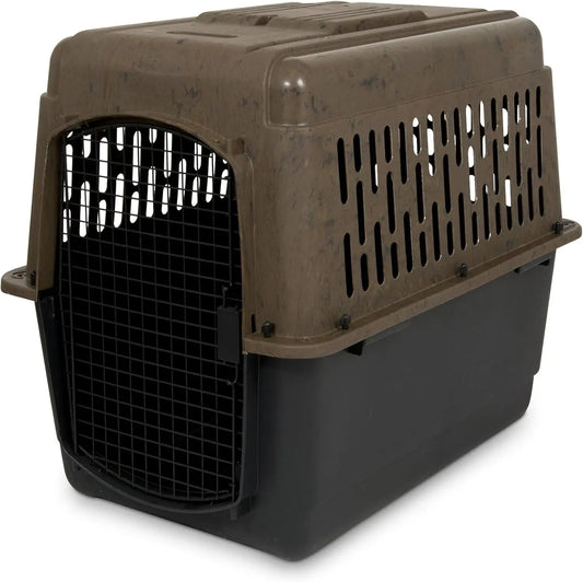 Petmate Ruffmaxx Camouflage Dog Kennel Pet Carrier & Crate 40" (70-90 Lb), Outdoor and Indoor for Large, Medium, and Small Dogs