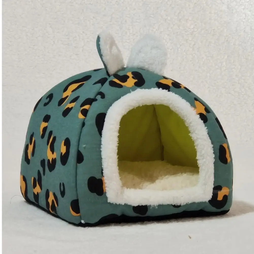Hamster Nest Bed Small Sleeping House Cozy Hideout Bed for Guinea Pigs Rabbits Rats Washable Small Cage for Hedgehogs - Love Your Pet Life