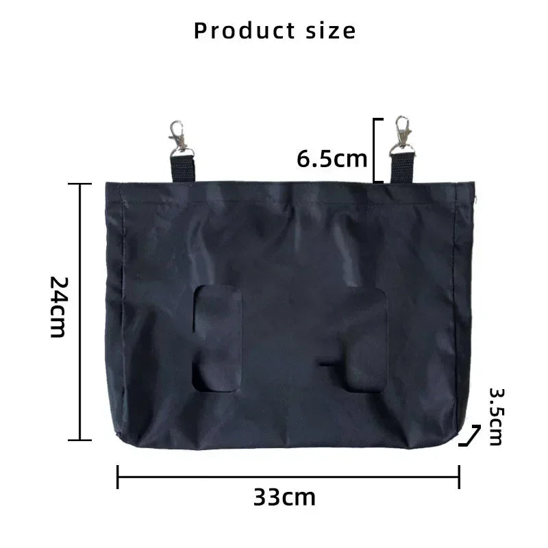 Rabbit Hay Feeder Bag Guinea Pig Hay Feeder Storage Hanging Feeding Bag for Small Animal Hamster Waterproof Nylon Cloth Pet Bags