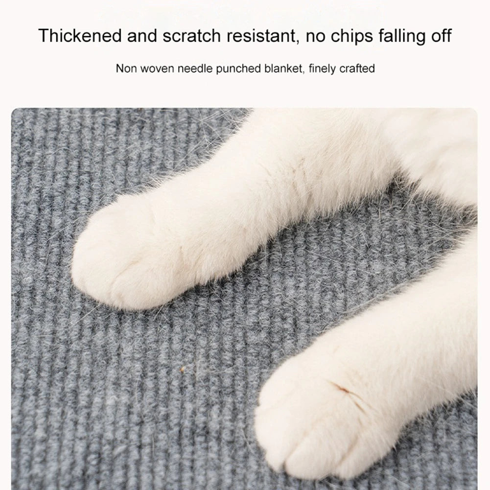 Cat Scratching Mat Cat Carpet with Self-Adhesive Trimmable Cat Scratching Post Carpet Anti Cat Scratch Sofa Furniture Protector