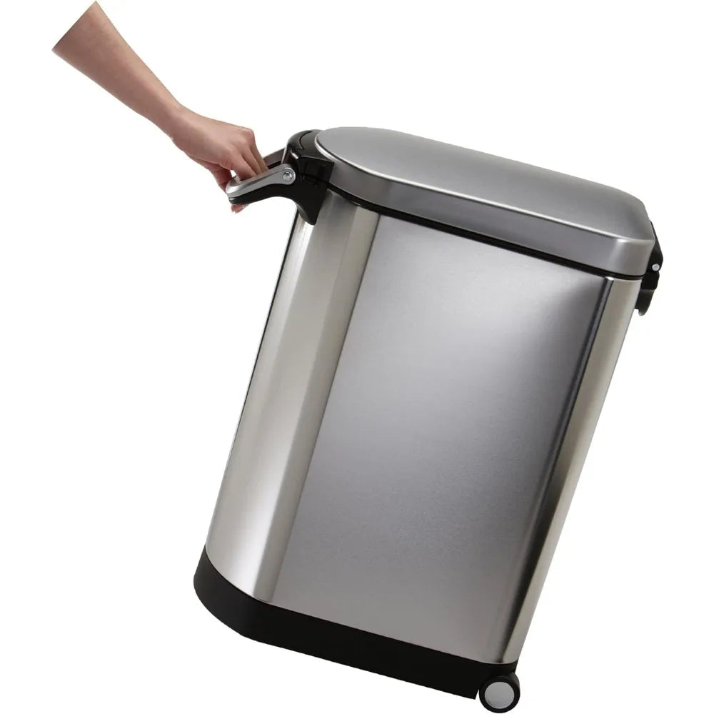 Dog Feed Box Cat Food Brushed Stainless Steel and Bird Feed Pet Food Storage Container Dog Snack Cans Bucket Supplies Products - Love Your Pet Life