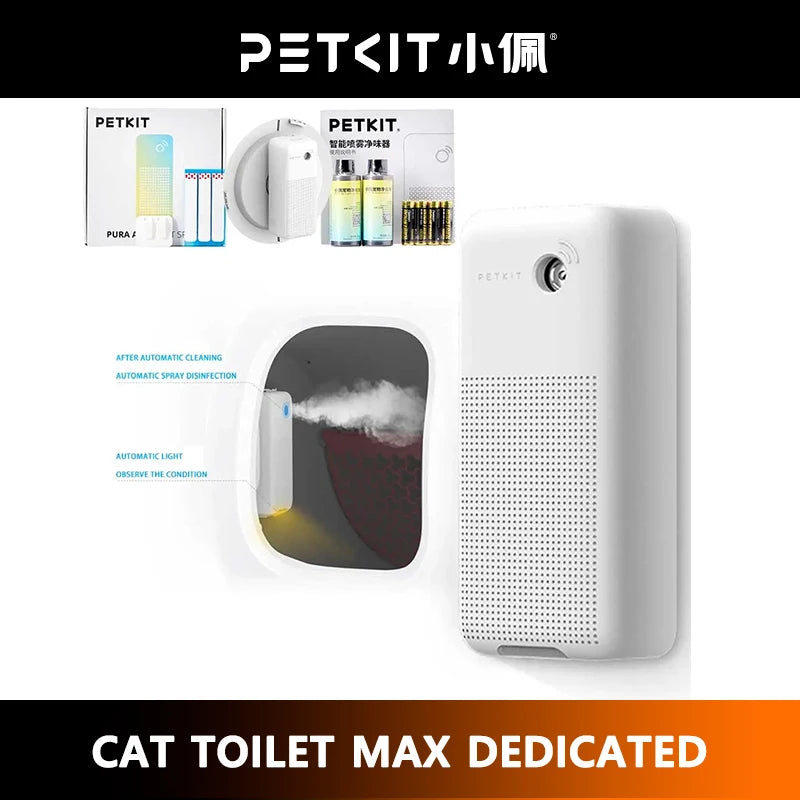 For PETKIT PURA MAX Cat Litter Box Accessoriess Original Smart K3 Spray Odor Eliminator N50 Cat Toilet Odor Control Air Cleaning - Love Your Pet Life