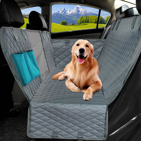 PETRAVEL Dog Car Seat Cover Waterproof Pet Travel Dog Carrier Hammock Car Rear Back Seat Protector Mat Safety Carrier For Dogs - Love Your Pet Life