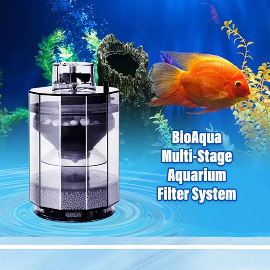 Filter Tank Tank Fish Fish Multi-Stage Cleaning Household Aquarium System Filter Aquarium accessories Coloring Book - Love Your Pet Life