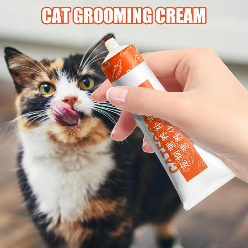 Nutrition Gel For Cats Hairball Control Gentle Hairball Gel And Remover Cat Food Hairball Double-Effect Nutrition For Car And