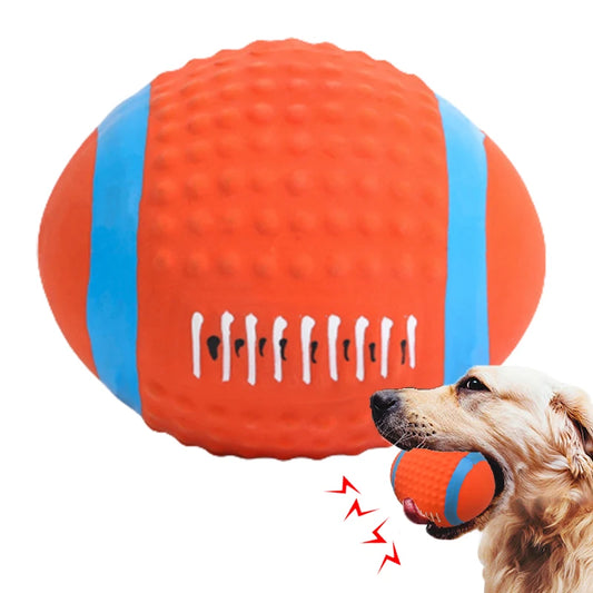 Squeaky Dog Toy Chew Rubber Balls Toy for Small Large Dogs Puppy Interactive Durable Dog Toy Pet Training Dog Accessories