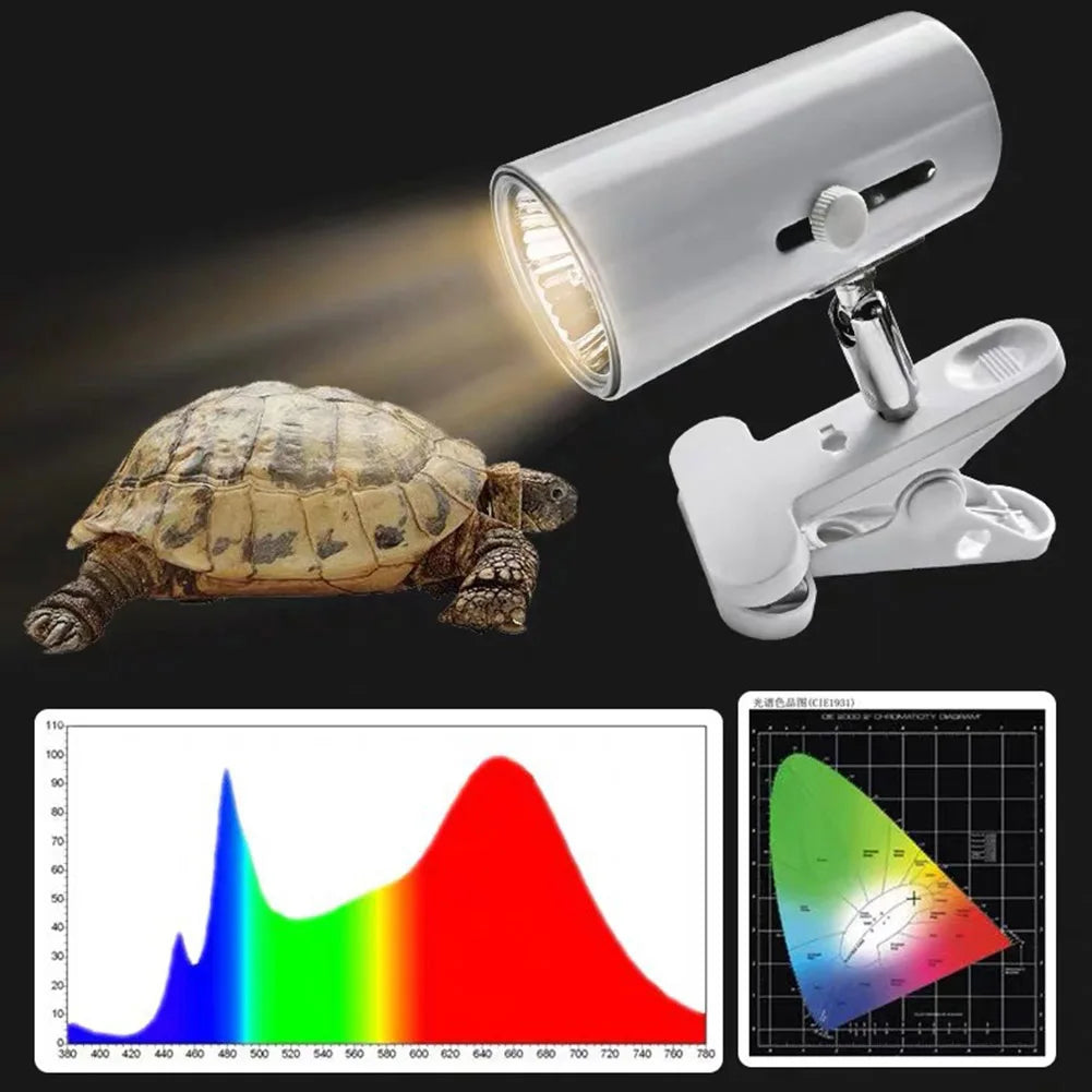 1/5/10PCS 25/50/75W UVA+UVB Reptile Lamp Bulb Turtle Basking UV Full Spectrum Sunlamp Heating Light for Amphibians Lizards