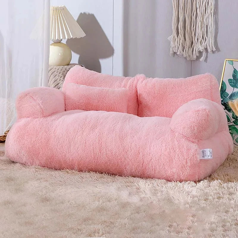 Luxury Cat Bed Sofa Winter Warm Cat Nest Pet Bed for Small Medium Dogs Cats Comfortable Plush Puppy Bed Pet Supplies - Love Your Pet Life