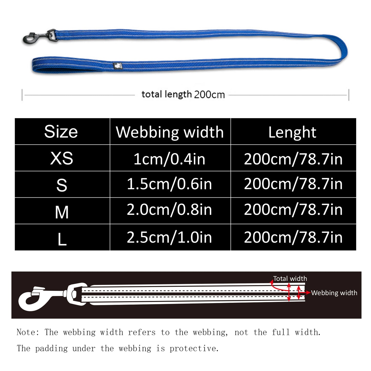 Truelove Soft Pet Leash Reflective Nylon Mesh Padded Puppy Large Dog or Cat Walking Training 11 Color 200cm TLL2112 Dropshipping