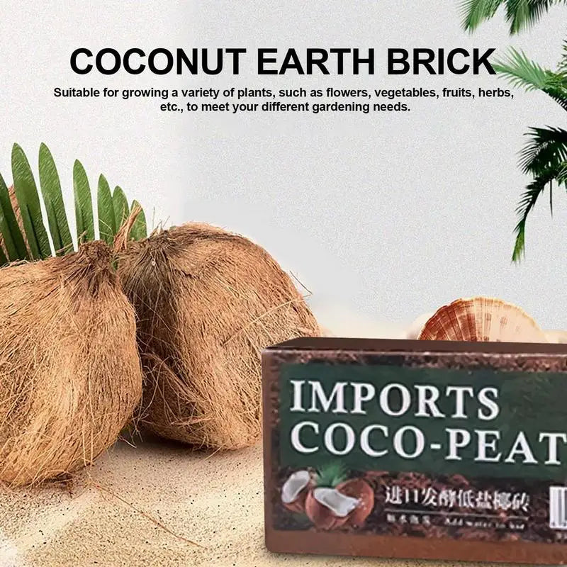 Reptile Coconut Soil Natural Coconut Fiber Substrate Lizard Tortoise Reptile Bedding Soil Reptile Terrarium Bottom Supplies