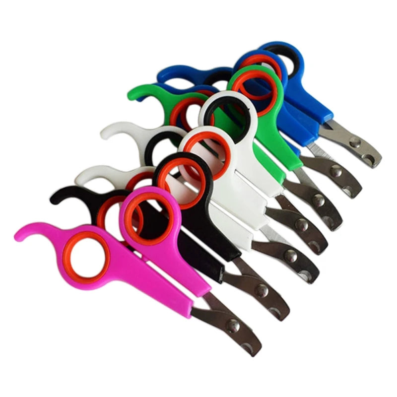 1PC Pet Nail Scissors Dog Cat Nail Claw Grooming Scissors Pet Nails Clipper Trimmer For Dog Cat Rabbit Bird Pet Supplies