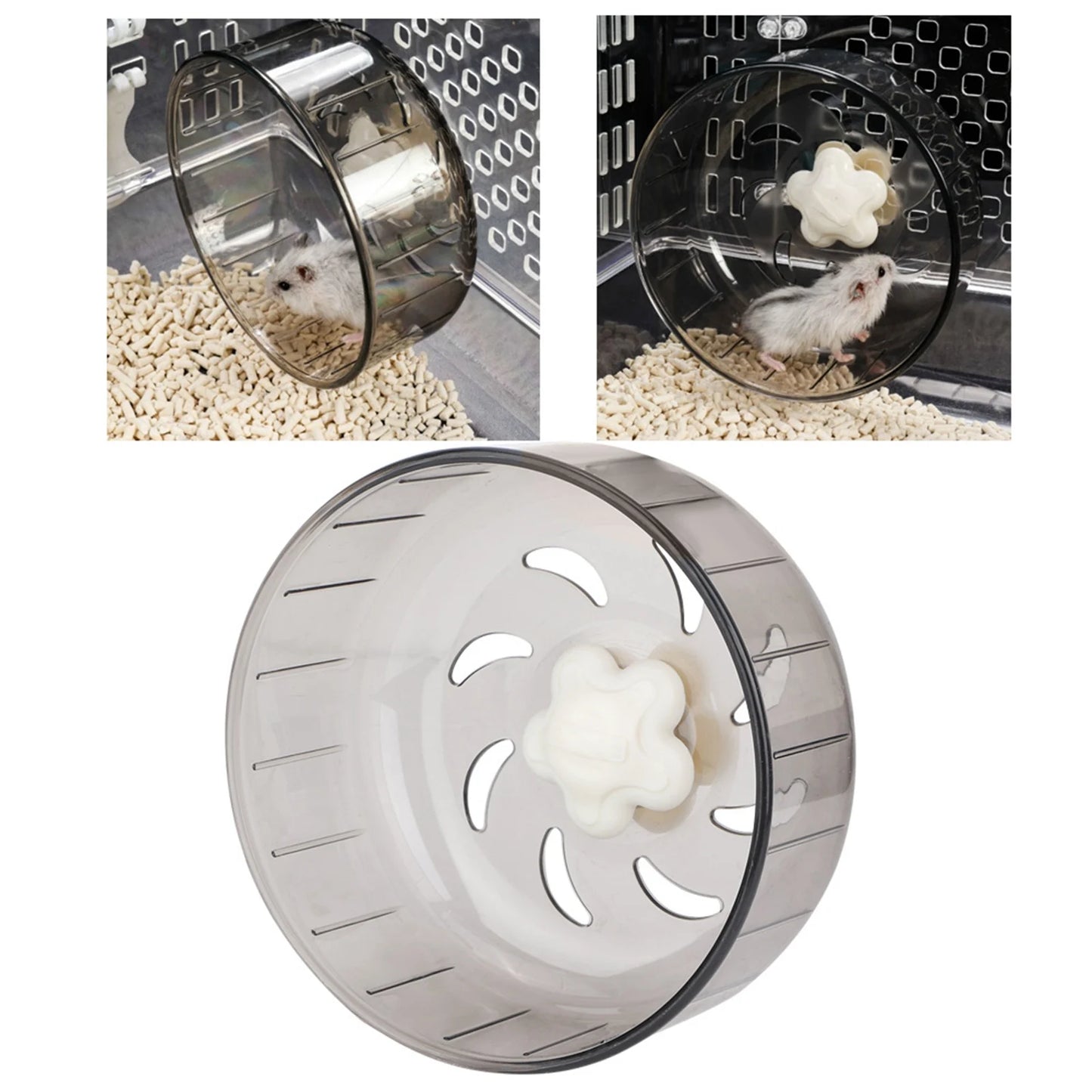 Hamster Running Disc   Silent Small Pet Rotatory Jogging Wheel Small Pets Sports Wheel s Hamster Cage Accessories